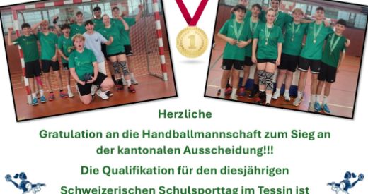 Qualifikation zum schweizerischen Schulsporttag